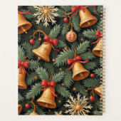Kerstsfeer, decoratief kerstpatroon, planner (Achterkant)