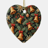 Kerstsfeer, decoratief patroon. keramisch ornament (Rechts)