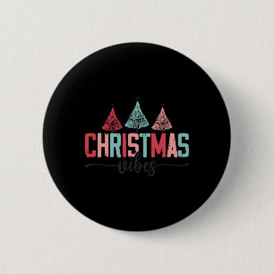 Kerstsfeer Festieve Boom Ontwerp Peuter T-Shirt Ronde Button 5,7 Cm