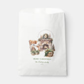 Kerstsfeer Gezellig Gepersonaliseerd Bedankzakje (Voorkant)