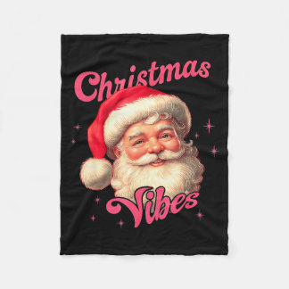 Kerstsfeer Grappige Skibidi Rizzmas Kerstman Vinta Fleece Deken