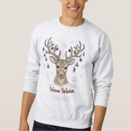 Kerstsfeer, herteneditie trui