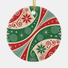 Kerstsfeer Keramisch Ornament