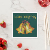 Kerstsfeer Kerstbellen Papieren servetten (Insitu)