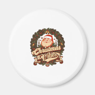 Kerstsfeer Kerstman Krans Bellen Magneet