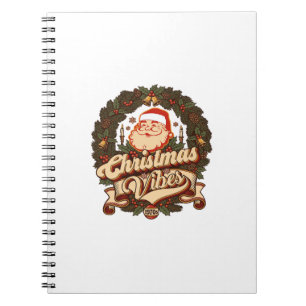 Kerstsfeer Kerstman Krans Bellen Notitieboek