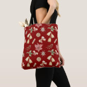 Kerstsfeer Kerstmis Tote Bag (Dichtbij)