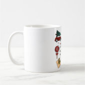 Kerstsfeer Kerststickerpakket Koffiemok (Links)