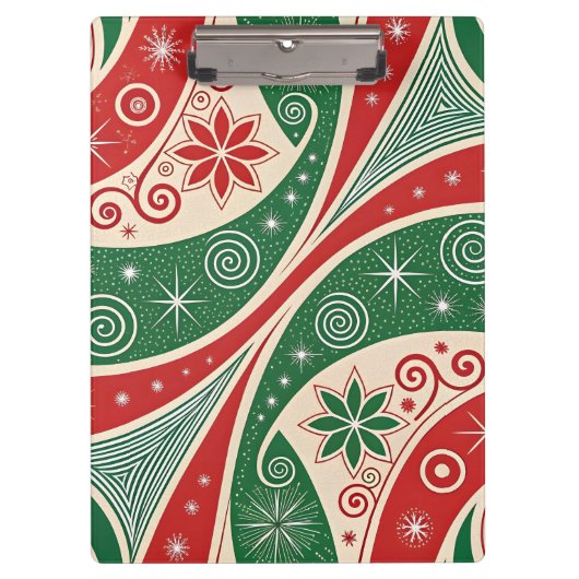 Kerstsfeer Klembord (Voorkant)