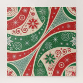 Kerstsfeer Legpuzzel (Verticaal)