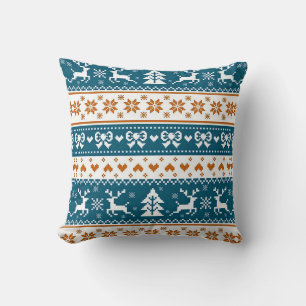 Kerstsfeer patroon kussen