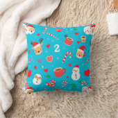 Kerstsfeer patroon kussen (Deken)