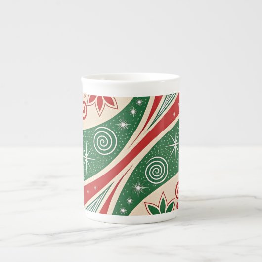 Kerstsfeer Porselein Kop (Voorkant)