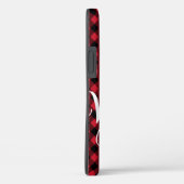 Kerstsfeer Rood Zwarte Buffalo Plaid Tartan Kerstm Case-Mate iPhone Case (Achterkant / Rechts)