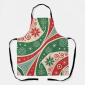 Kerstsfeer Schort (Voorkant)