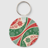 Kerstsfeer Sleutelhanger (Voorkant)