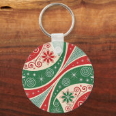 Kerstsfeer Sleutelhanger (Voorkant)