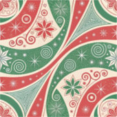 Kerstsfeer Sticker (Voorkant)