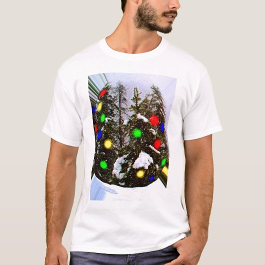 kerstsfeer t-shirt (Voorkant)