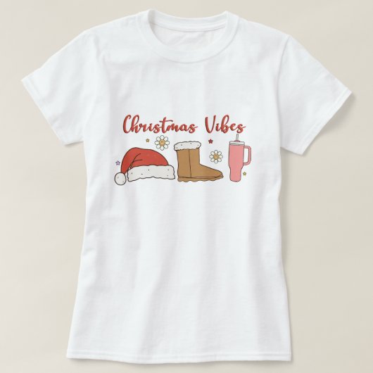 Kerstsfeer T-shirt (Design voorkant)