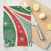 Kerstsfeer Theedoek (Quarter Fold)