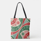 Kerstsfeer Tote Bag (Achterkant)