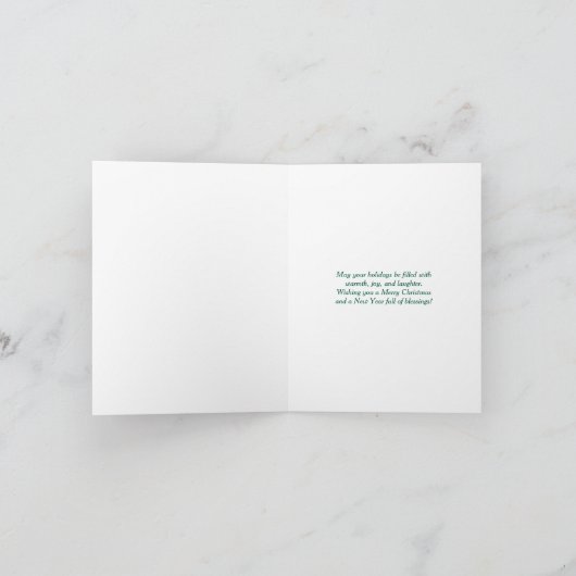 kerstsfeer uitstralen kaart (Binnen)