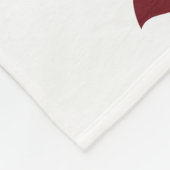 Kerstsfeer Vintage Design Fleece Deken (Hoek)