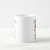 Kerstsfeer Vintage Design Koffiemok (Center)