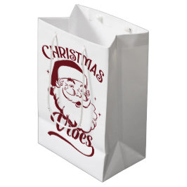 Kerstsfeer Vintage Design Medium Cadeauzakje