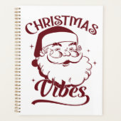 Kerstsfeer Vintage Design Planner (Voorkant)