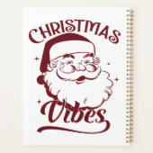 Kerstsfeer Vintage Design Planner (Achterkant)