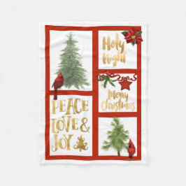 KerstSherpa Blanket Fleece Deken