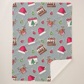 KerstSherpa Blanket Sherpa Deken (Voorkant)