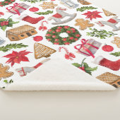 KerstSherpa Blanket Sherpa Deken (3/4)