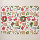 KerstSherpa Blanket Sherpa Deken (Voorkant (horizontaal))