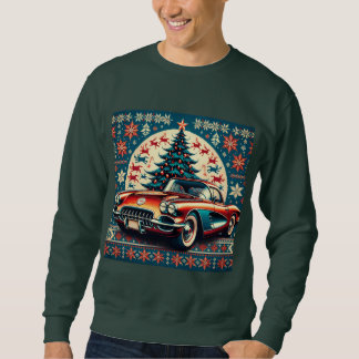 Kerstshirt Christmas Chevrolet Corvette 1957 Trui