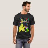 Kerstshirt Cute La Fa Fa Swea  T-shirt (Voorkant volledig)