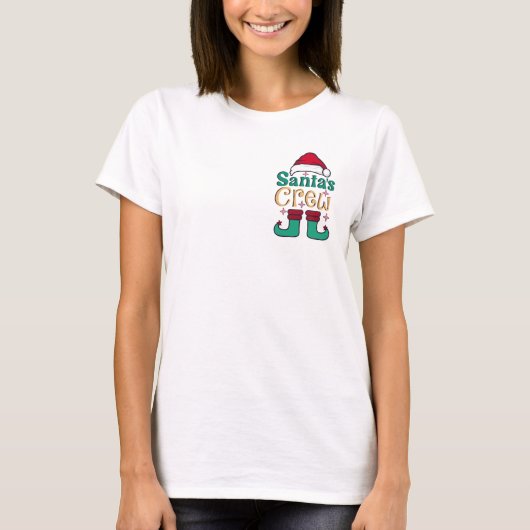 kerstshirt t-shirt (Voorkant)