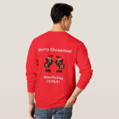 Kerstshirt T-shirt (Achterkant volledig)