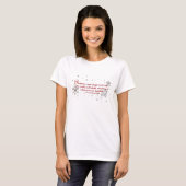 kerstShirt T-shirt (Voorkant volledig)
