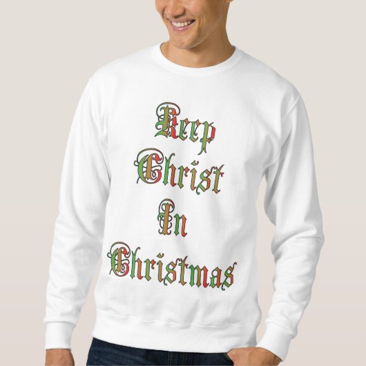 Kerstshirt Trui (Voorkant)