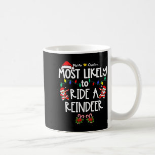 Kerstshirt voor familie met bijpassende pyjama's m koffiemok