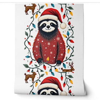 Kerstshirt voor luiaardliefhebber cadeau Sinterkla Behang
