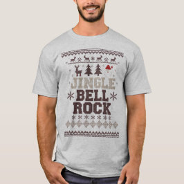 Kerstshirt - Vrolijke lelijke jingle-ontwerp T-shirt