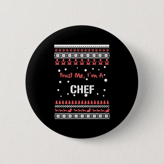 kerstShirten Ronde Button 5,7 Cm (Voorkant)