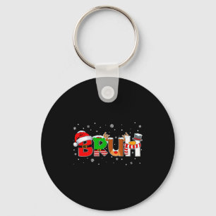 Kerstshirts voor kinderen jongens Bruh Grappige te Sleutelhanger