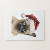 kerstsiamese kat legpuzzel (Horizontaal)