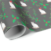 KerstSiamese kerstkerstkerstkerstkerstmankers Cadeaupapier (Rol Hoek)
