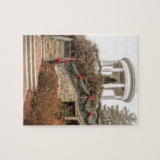 Kerstsibyltempel Legpuzzel (Horizontaal)